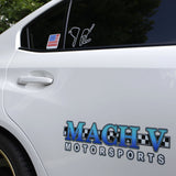 4" Summit Point Main Track Map Decal