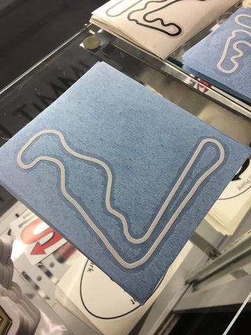 Summit Point Jefferson Circuit Track Map Decal 4"